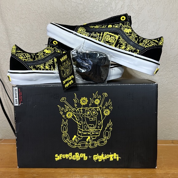Vans Bob Sponge Vans Skate Old Sokol Sponge Bob Gigliotti